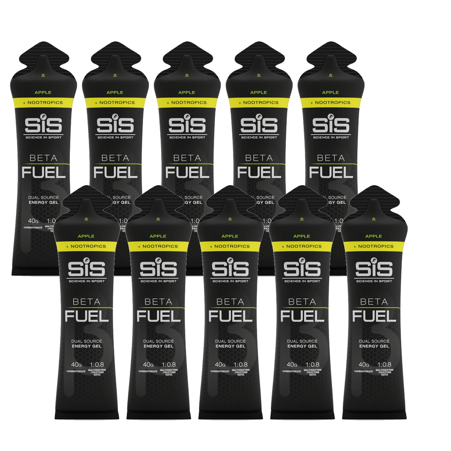 SIS Beta Fuel +Nootropics Apple 60ml Sports Energy Gel