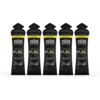 SIS Beta Fuel +Nootropics Lemon and Lime 60ml Sports Energy Gel