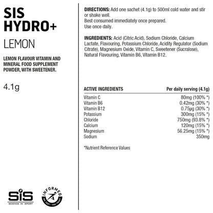 SIS Hydro+ Stick Powder 4.5g Sports Hydration Powder Pack of 6 Alternate 1