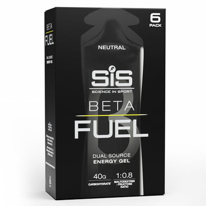 SIS Beta Fuel Energy Gel Sports Energy Gel Box of 6 Gels