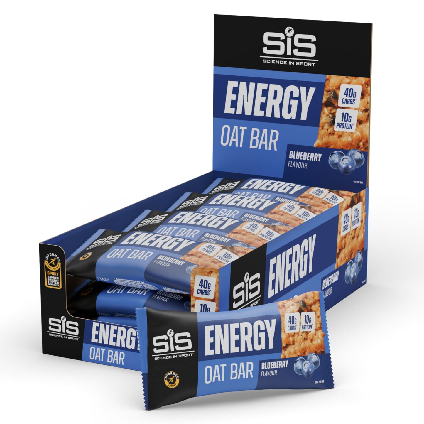 SIS Energy Oat Bar Sports Energy Bar Box of 12