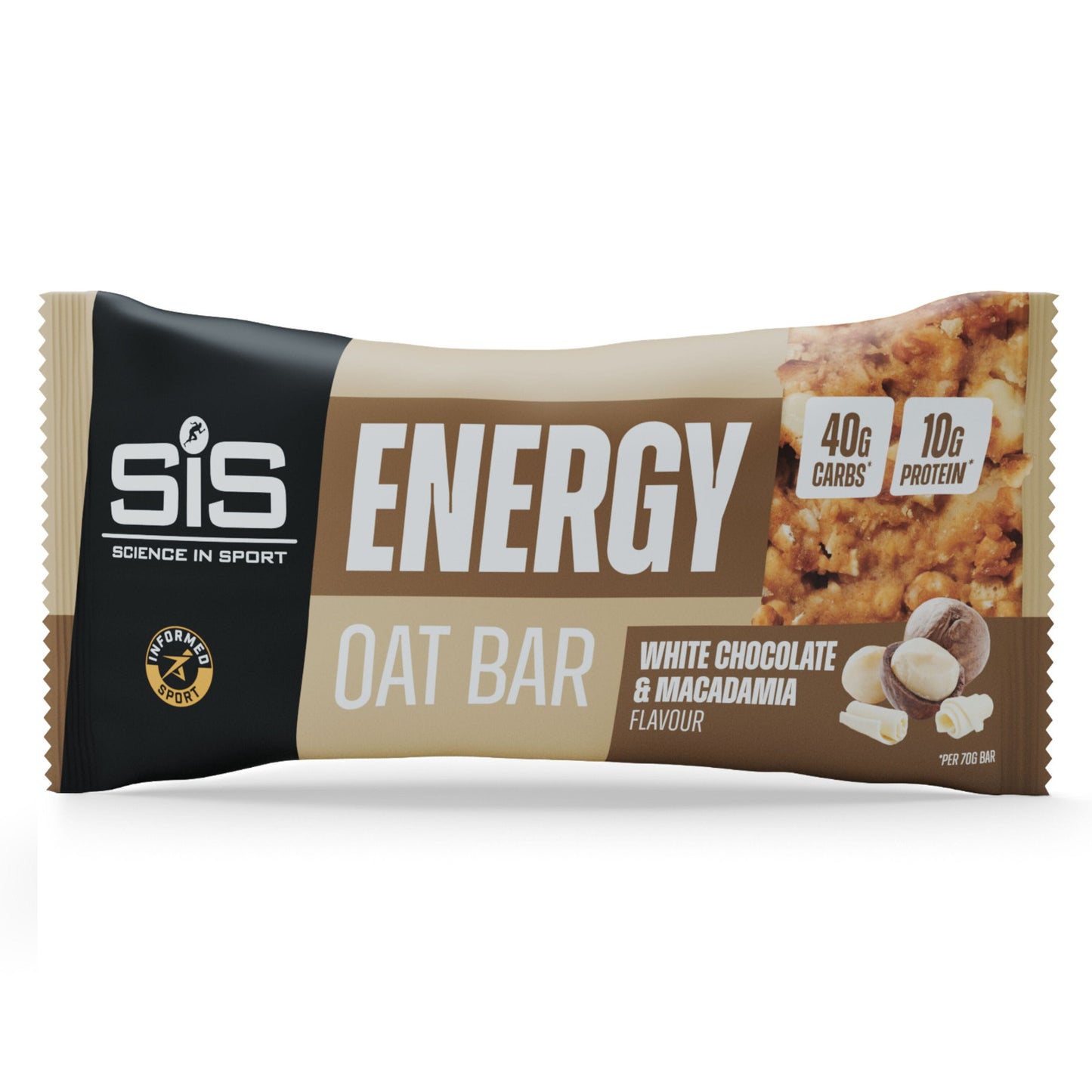 SIS Energy Oat Bar Sports Energy Bar Box of 12 Alternate 1