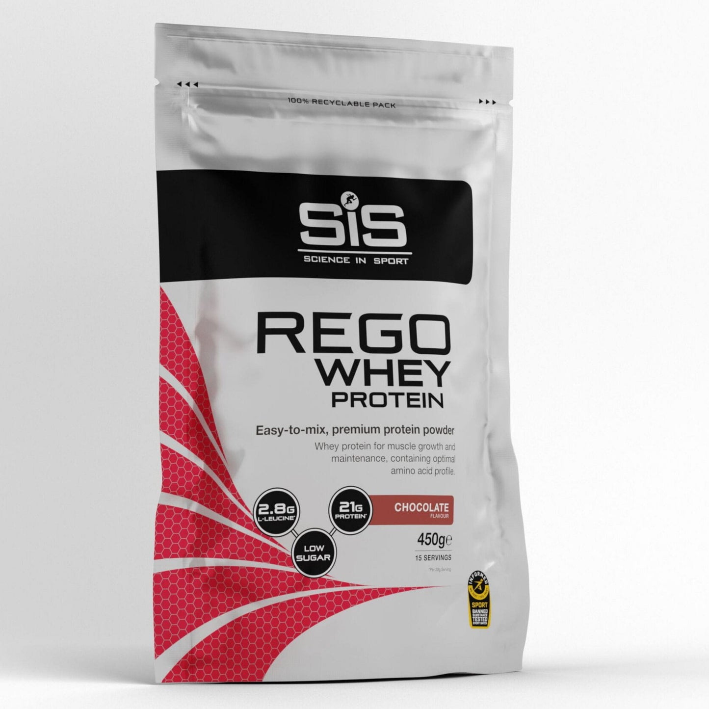 SIS REGO Whey Protein Drink Powder 450g Sports Hydration Powder