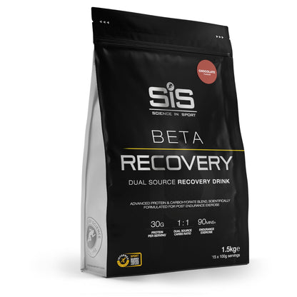 SIS BETA Recovery Drink Powder 1.5kg Vanilla Sports Recovery Powder