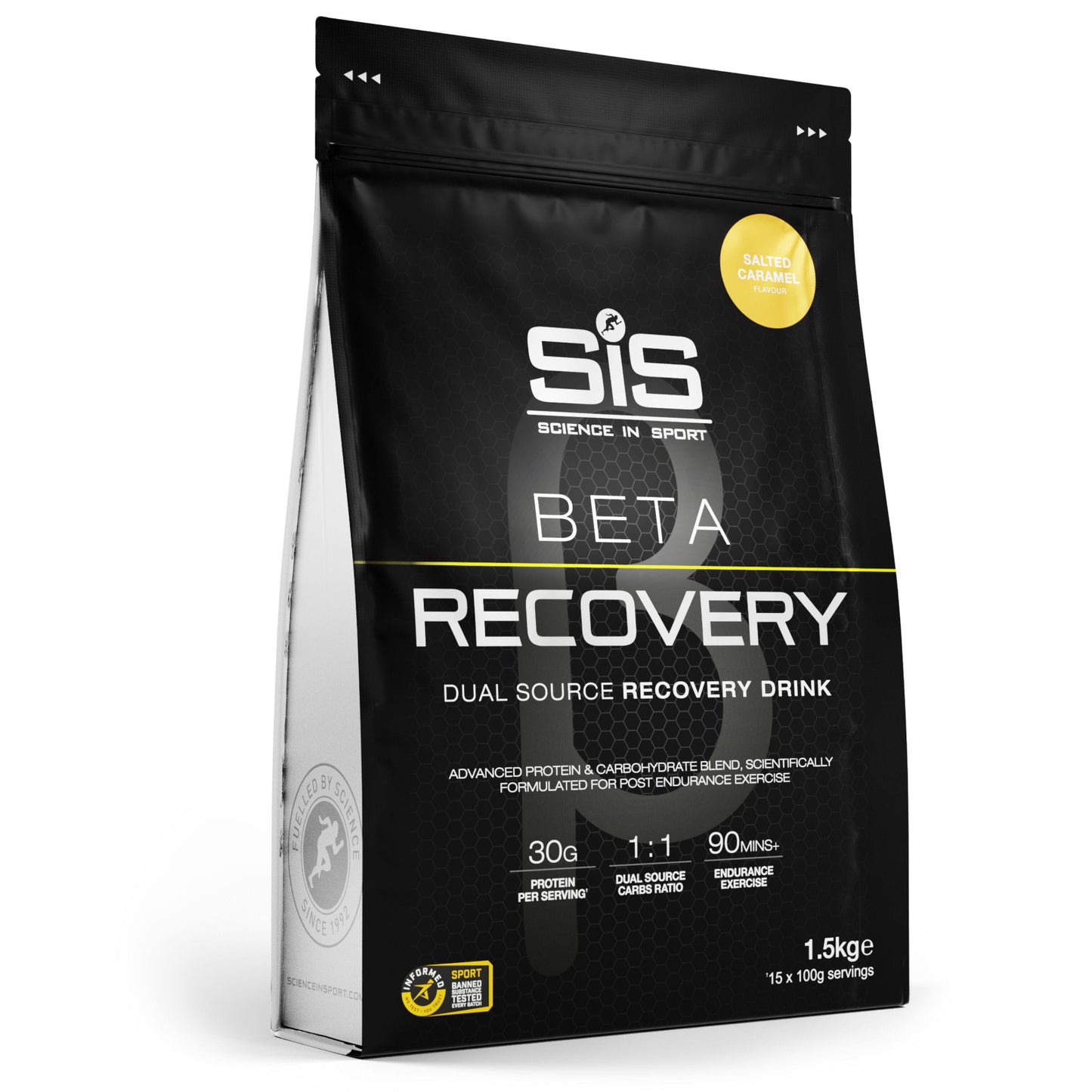 SIS BETA Recovery Drink Powder 1.5kg Vanilla Sports Recovery Powder