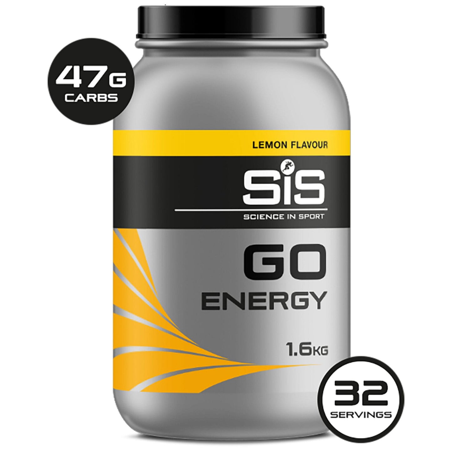 SIS GO Energy Drink Powder 1.6 kg Tub Sports Energy Powder