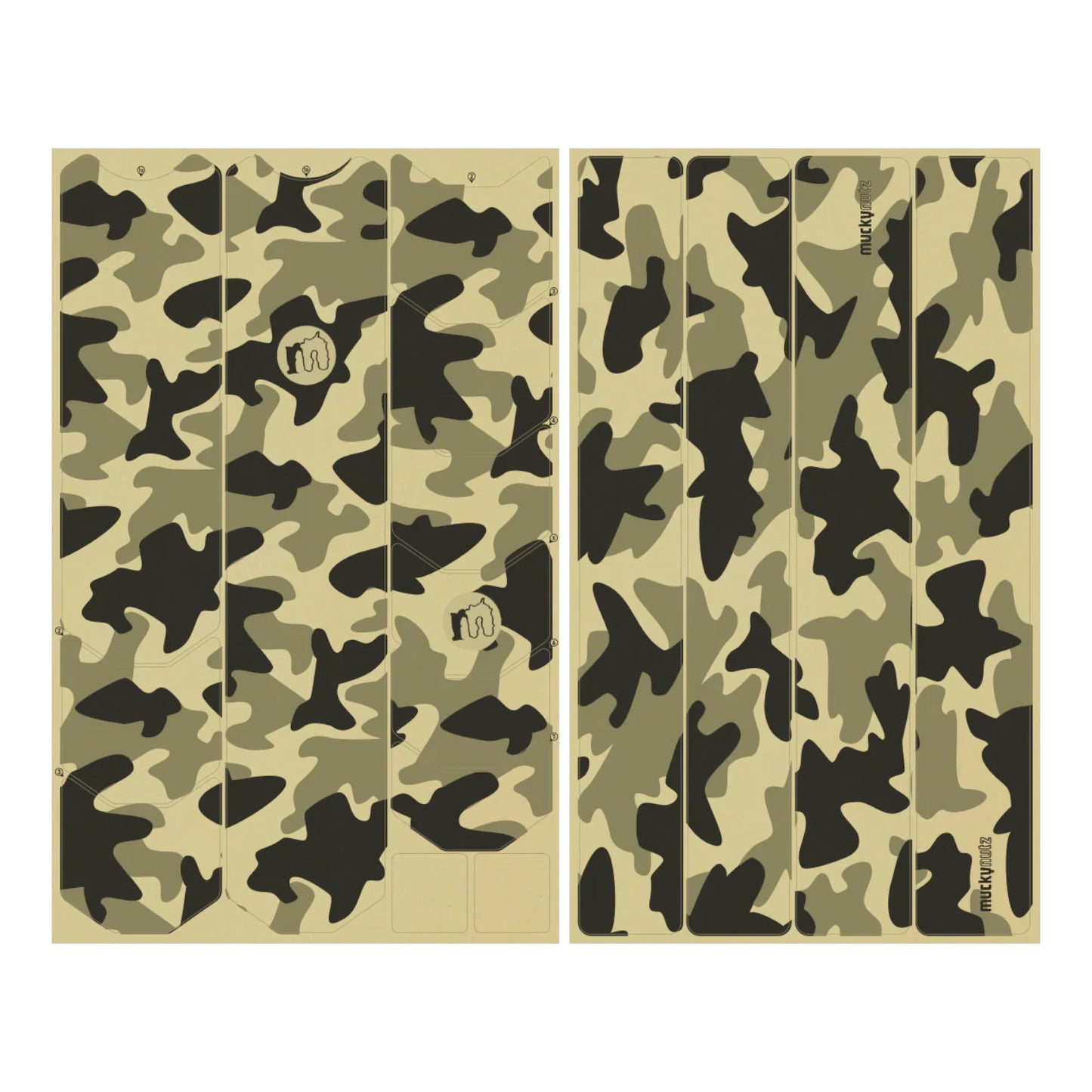 Mucky Nutz Skinz Full Frame Camo Bike Protective Tape