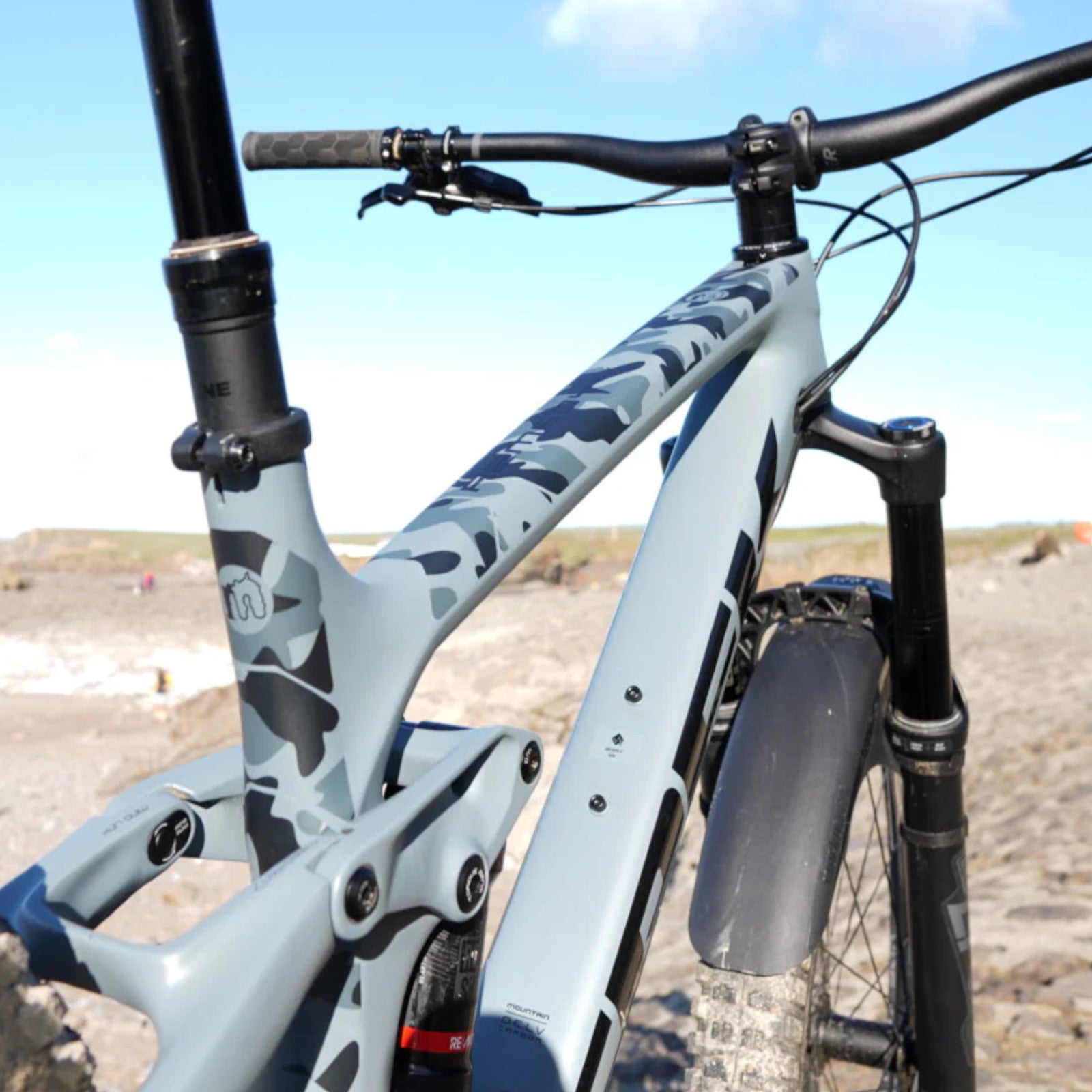 Mucky Nutz Skinz Full Frame Camo Bike Protective Tape Alternate 1