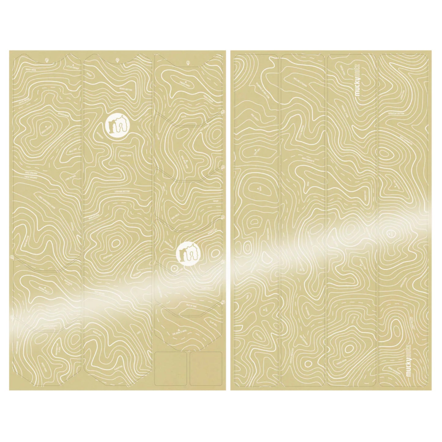 Mucky Nutz Skinz Full Frame Contours Bike Protective Tape