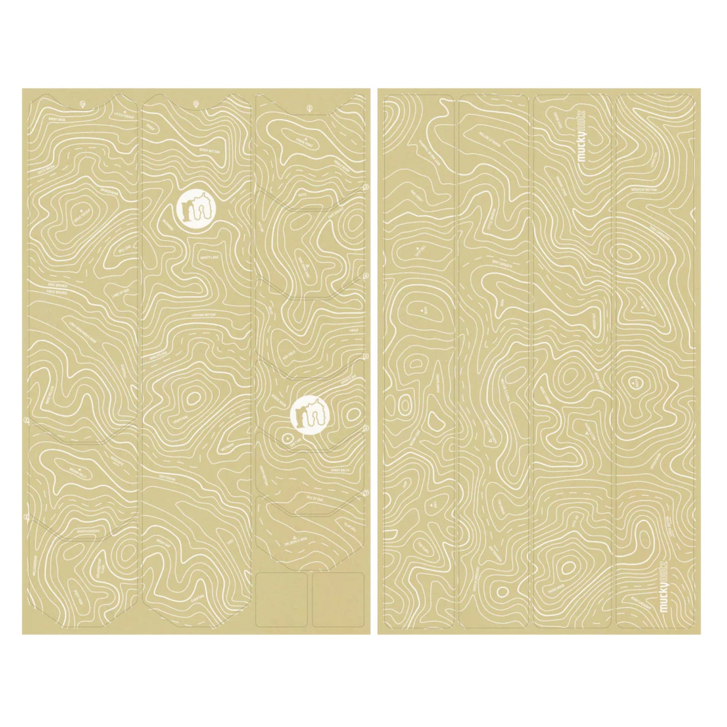 Mucky Nutz Skinz Full Frame Contours Bike Protective Tape