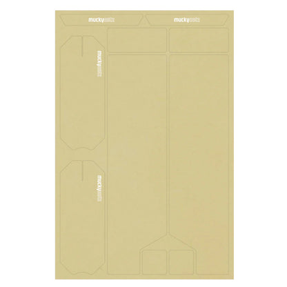 Mucky Nutz Skinz Fork & Crank Clear Bike Protective Tape
