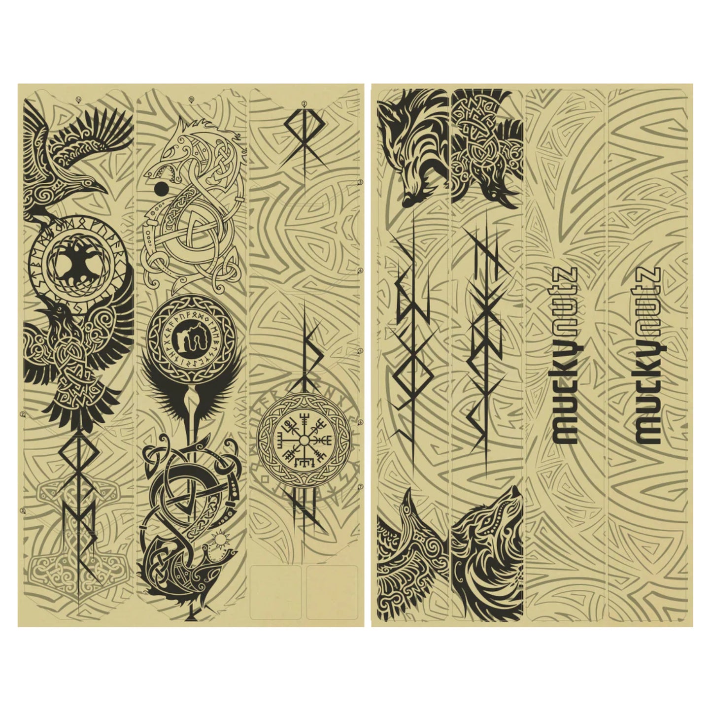 Mucky Nutz Skinz Full Frame Viking Bike Protective Tape