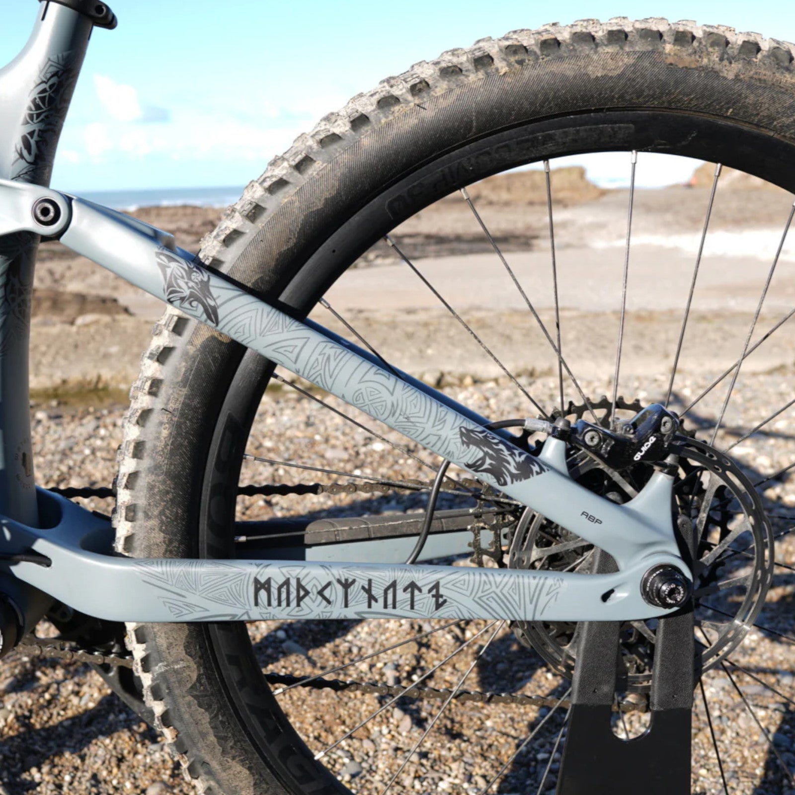 Mucky Nutz Skinz Full Frame Viking Bike Protective Tape Alternate 2