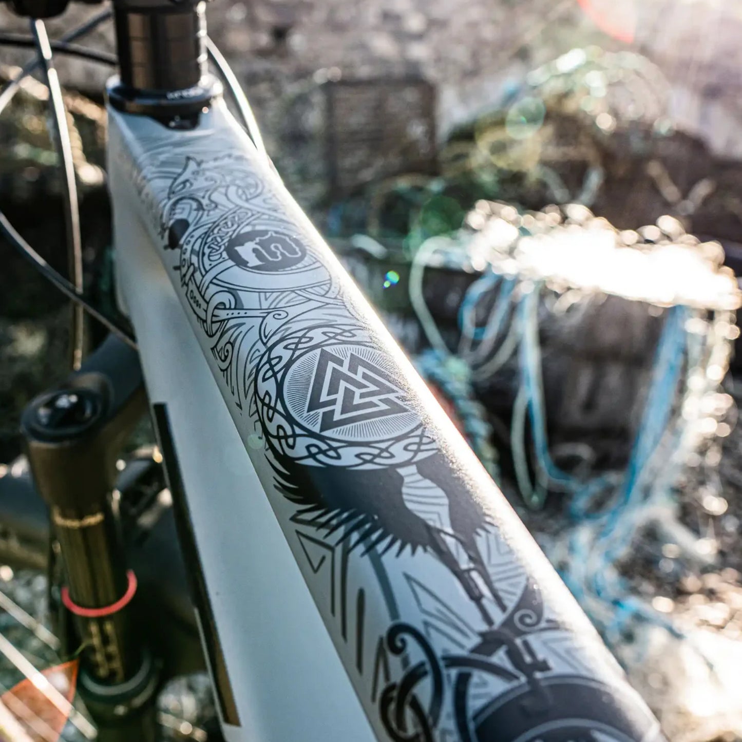 Mucky Nutz Skinz Full Frame Viking Bike Protective Tape Alternate 3