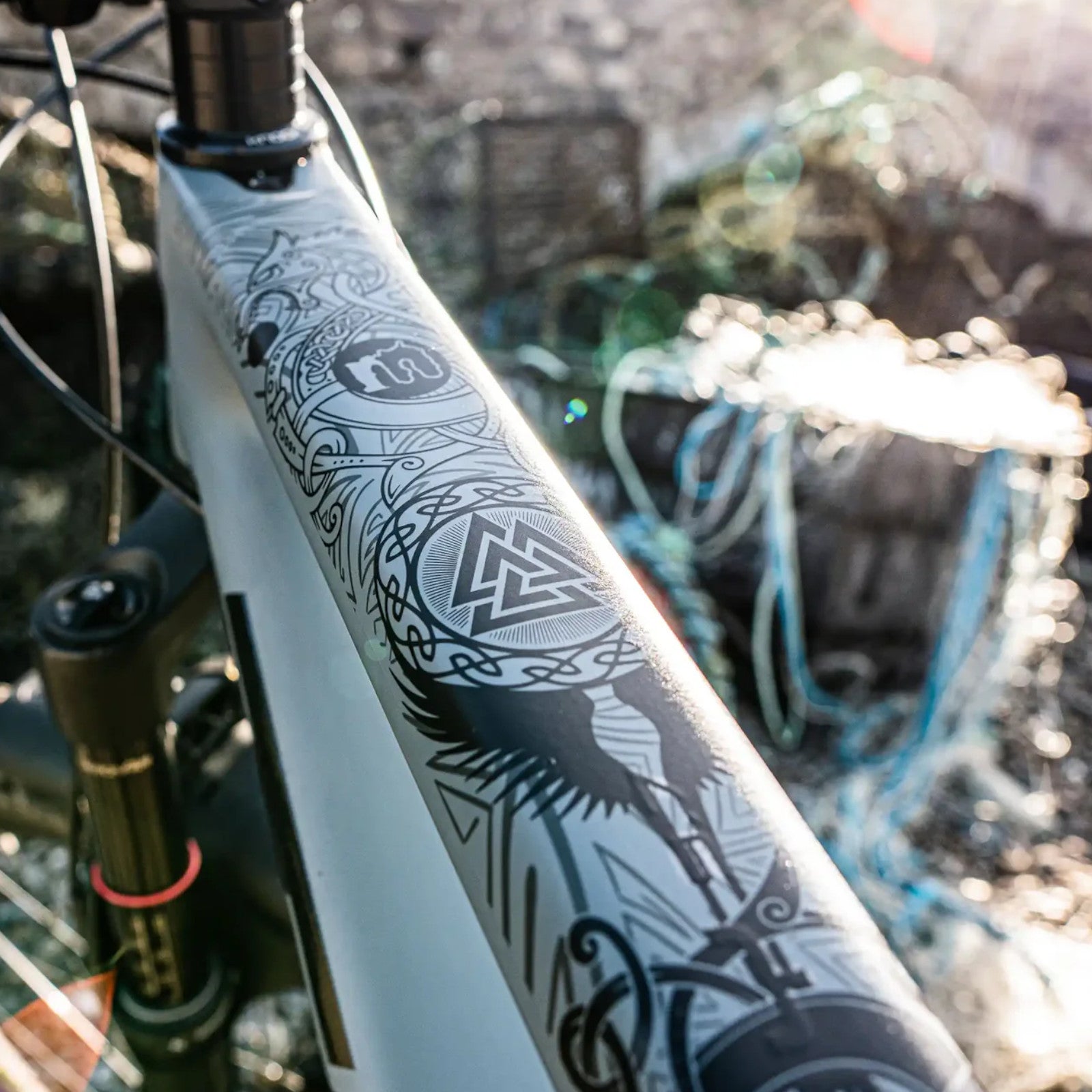 Mucky Nutz Skinz Full Frame Viking Bike Protective Tape Alternate 3