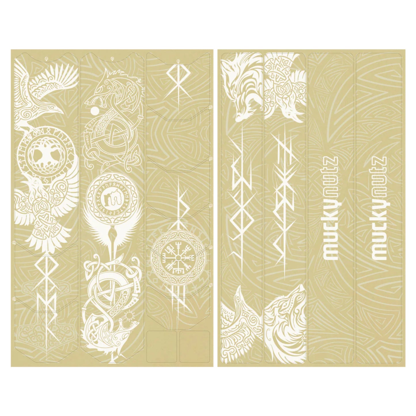 Mucky Nutz Skinz Full Frame Viking Bike Protective Tape