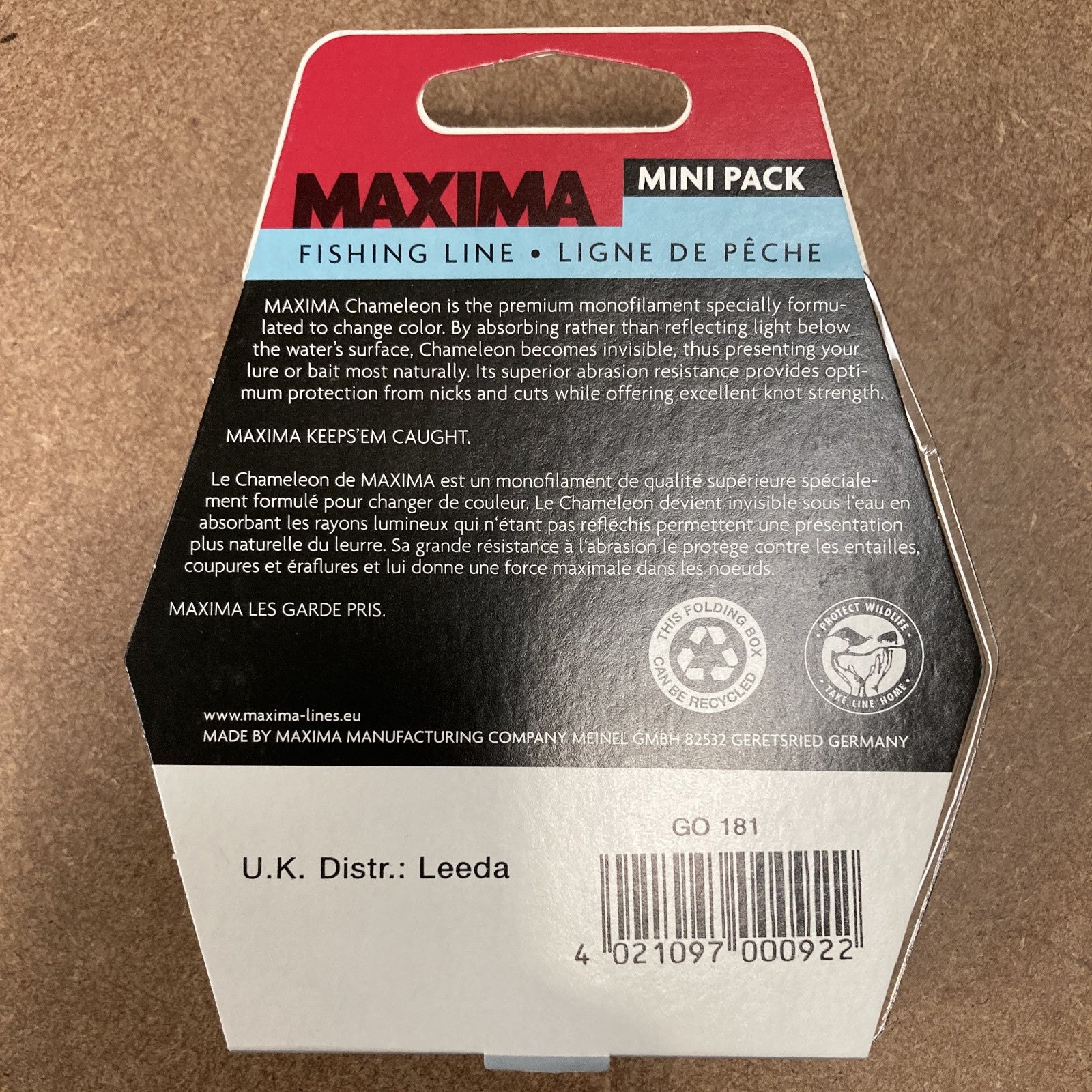 Maxima Chameleon 100m Fishing Line 15lb Alternate 2