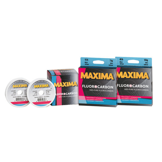 Maxima One Shot Fluorocarbon Fishing Line 4lb