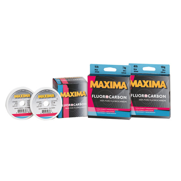 Maxima One Shot Fluorocarbon Fishing Line 6lb