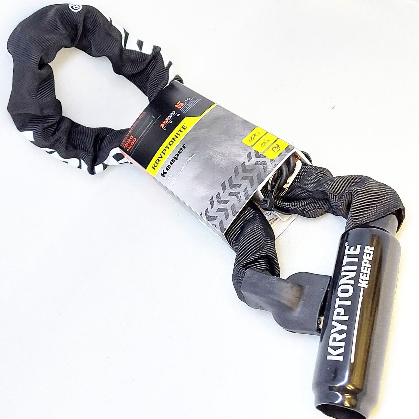 Kryptonite Keeper 785 85cm Integriertes FahrradKettenschloss