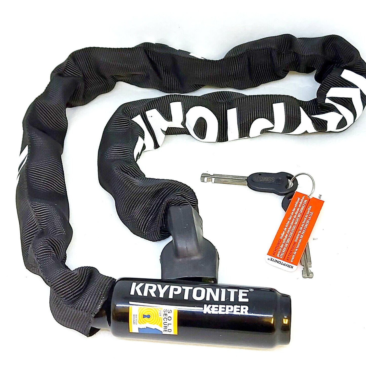 Kryptonite Keeper 785 85cm Integriertes FahrradKettenschloss