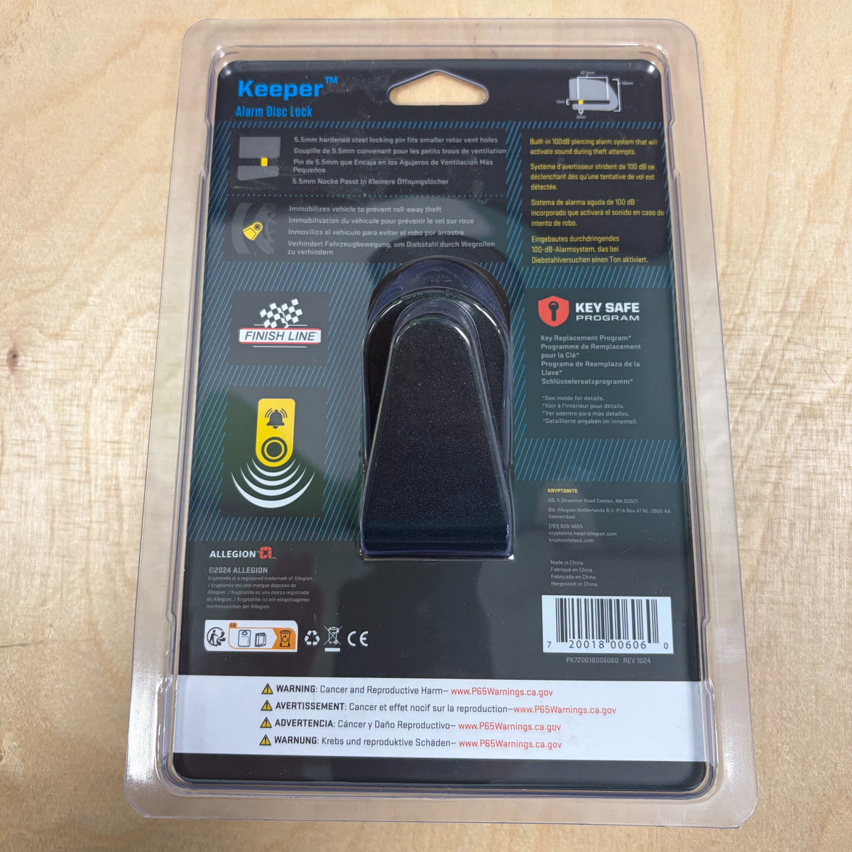 Kryptonite Keeper Alarm Disc Lock Alternate 2