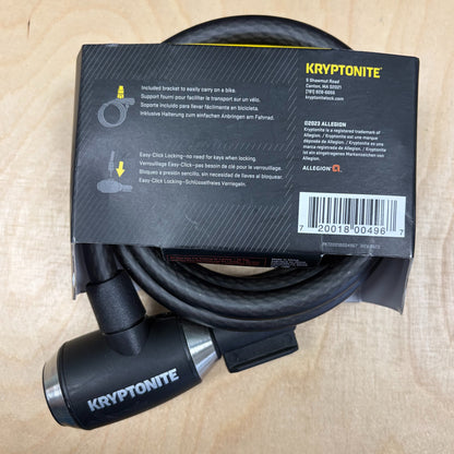 Kryptonite Kryptoflex 1218 Key 12mm x 180cm Bike Cable Lock Alternate 3