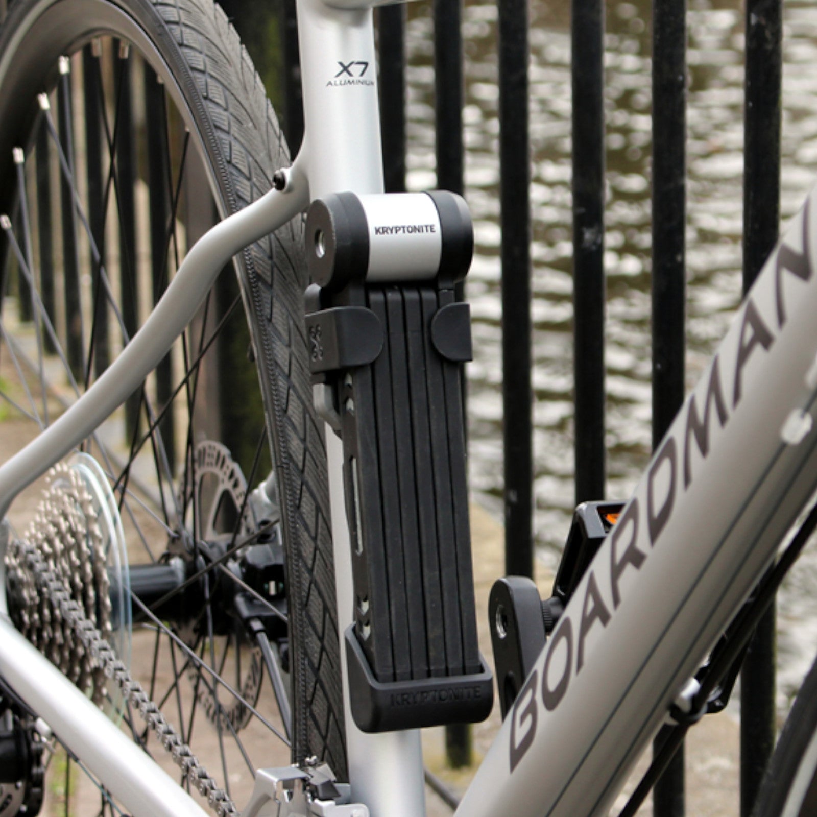 Kryptonite Kryptolok 610 S 6mm x 100cm Sold Secure Bronze Folding Bike Lock Alternate 8