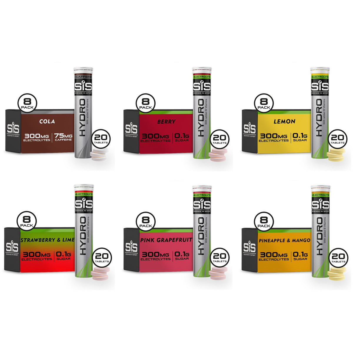 SIS GO Hydro Tablets Sports Hydration Tablets  Collection
