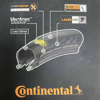 Continental GP5000 S TR Folding 700x32c 700c Bike Tyre Alternate 3