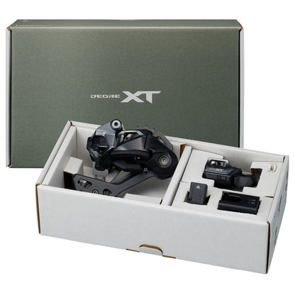 Shimano Deore XT Di2 M8250 Upgrade Kit I-Spec EV SGS 12 Speed Electric Rear Bike Derailleur I-SpecEV GS Alternate 1