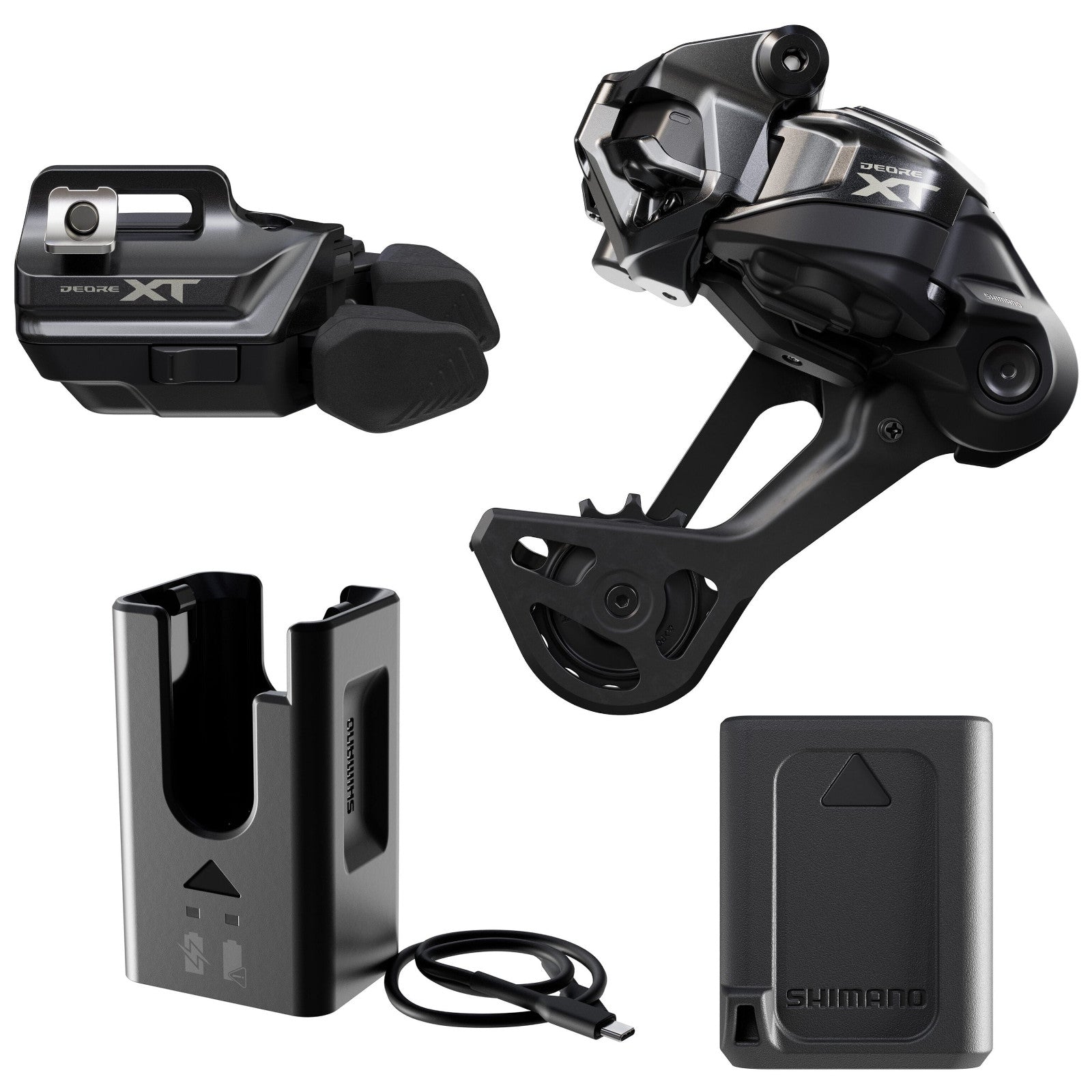 新型シマノ XT M8250 DI2 GS ワイヤレス アップグレードキット Shimano Deore XT Di2 M8250 Upgrade Kit I-Spec EV GS 12 Speed
