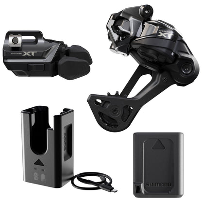 Shimano Deore XT Di2 M8250 Upgrade Kit I-Spec EV SGS 12 Speed Electric Rear Bike Derailleur I-SpecEV GS
