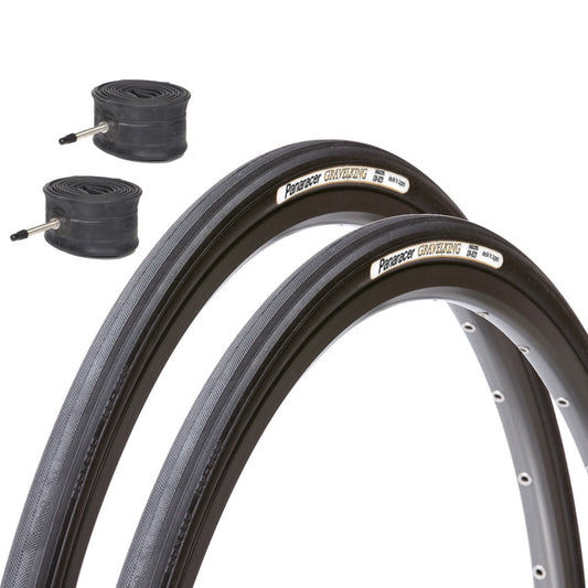 Panaracer GravelKing Slick Folding Tyre 700 x 23c 700c Bike Tyre AllRoad Anti-Flat