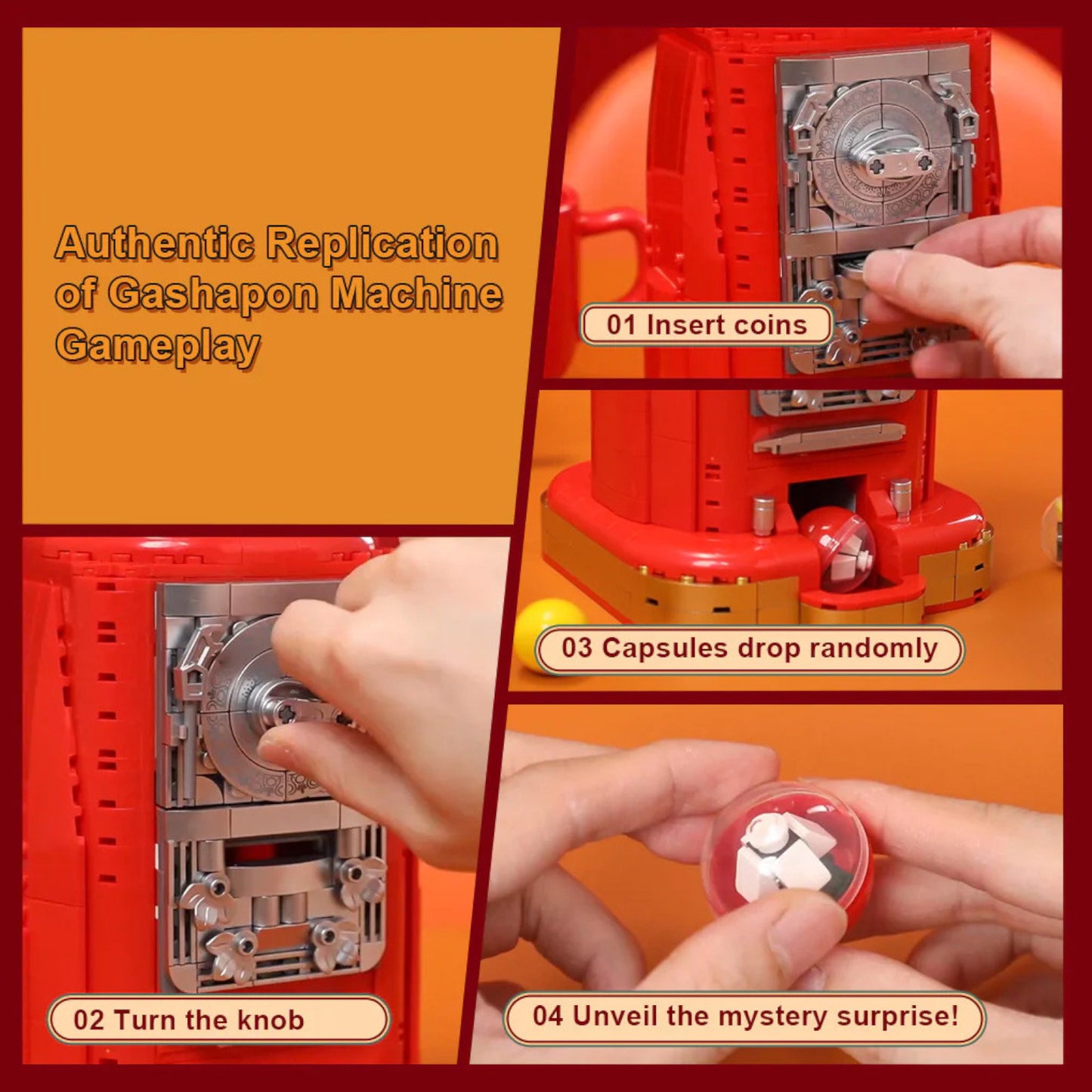 Pantasy Retro Gumball Machine 3D Puzzle 936 Pieces 85016 Alternate 5