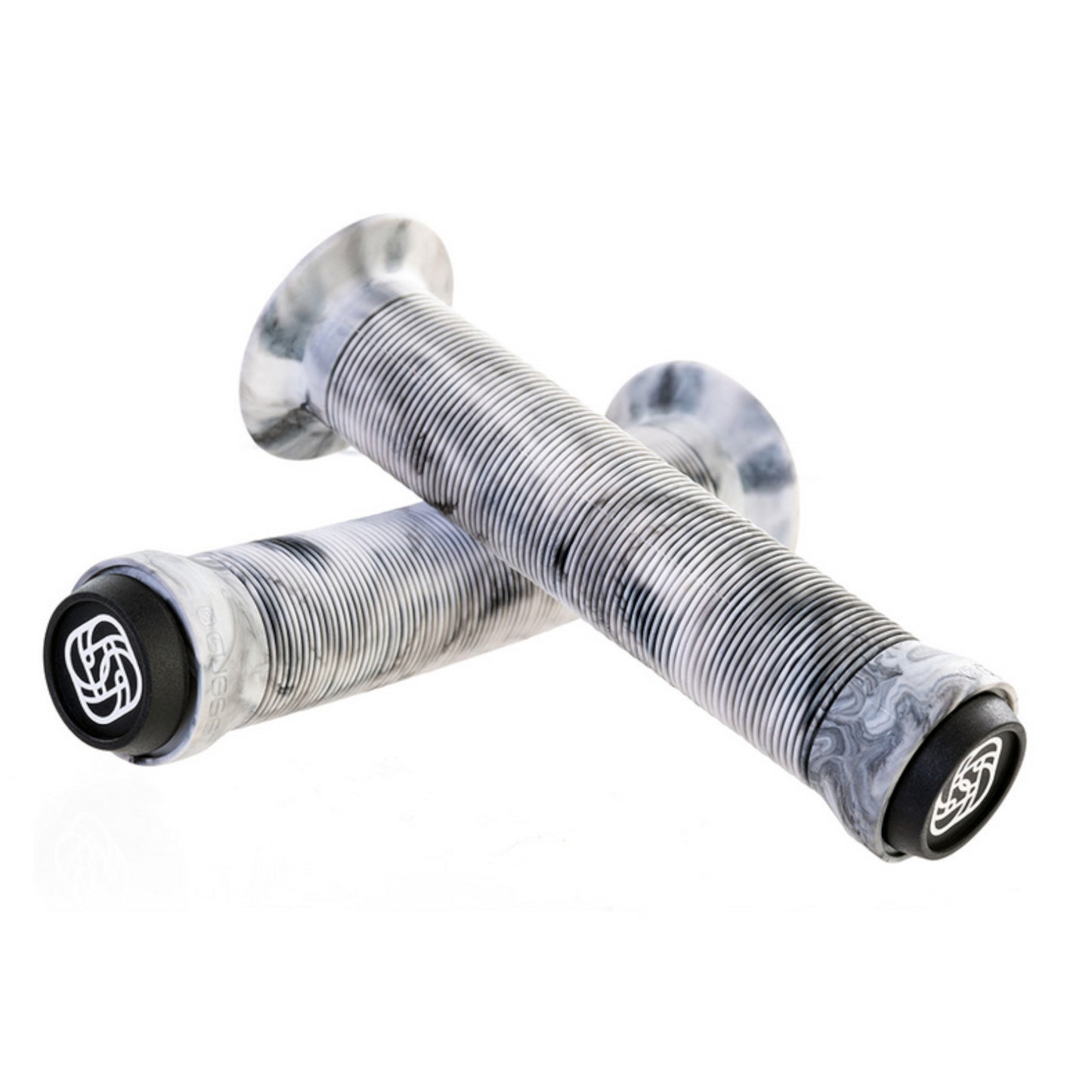 Gusset Sleeper Matt Jones Signature Flanged 147mm Marble Bike Handlebar Grips Alternate 1