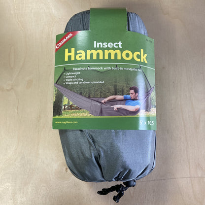 Coghlan's Einzel-Fallschirm-Insektenhängematte 5'x10,5' Camping-Hängematte