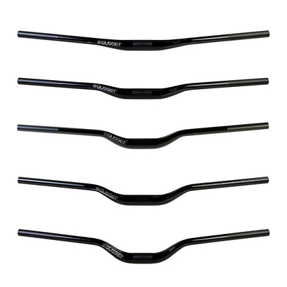 Gusset S2 Handlebars Black 35mm Riser Mountain Bike Handlebar Alternate 1