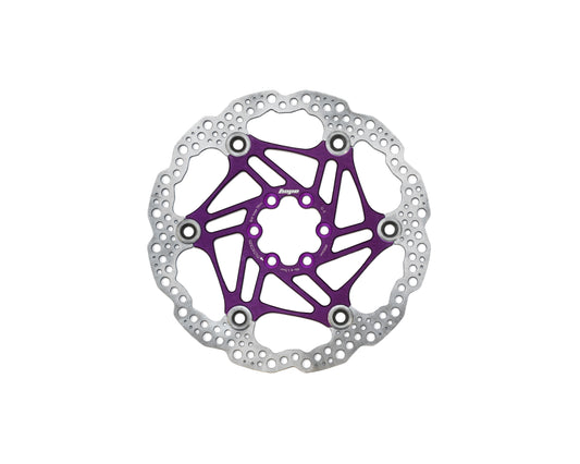 Hope Universal 6 Bolt Floating 160mm Purple Bike Disc Brake Rotor