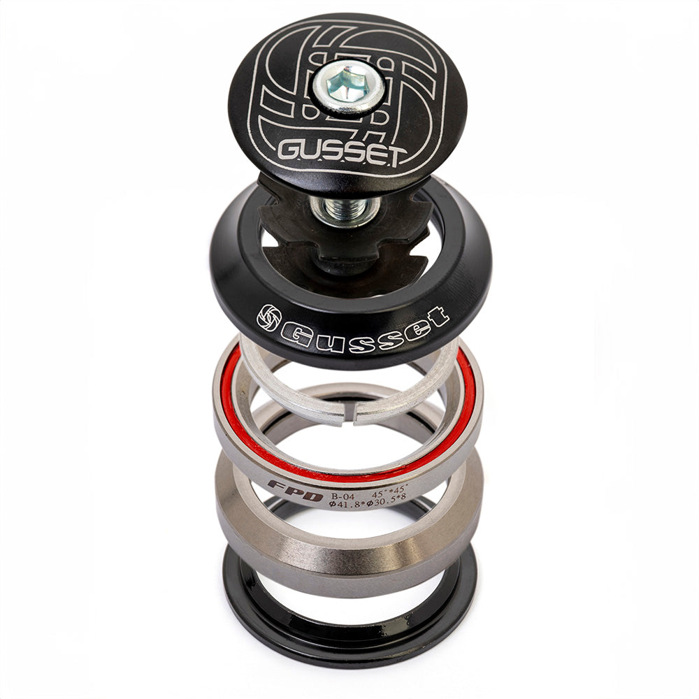 Gusset Integrated Headset 1 1/8 Inch Threadless Bike Headset Alternate 1