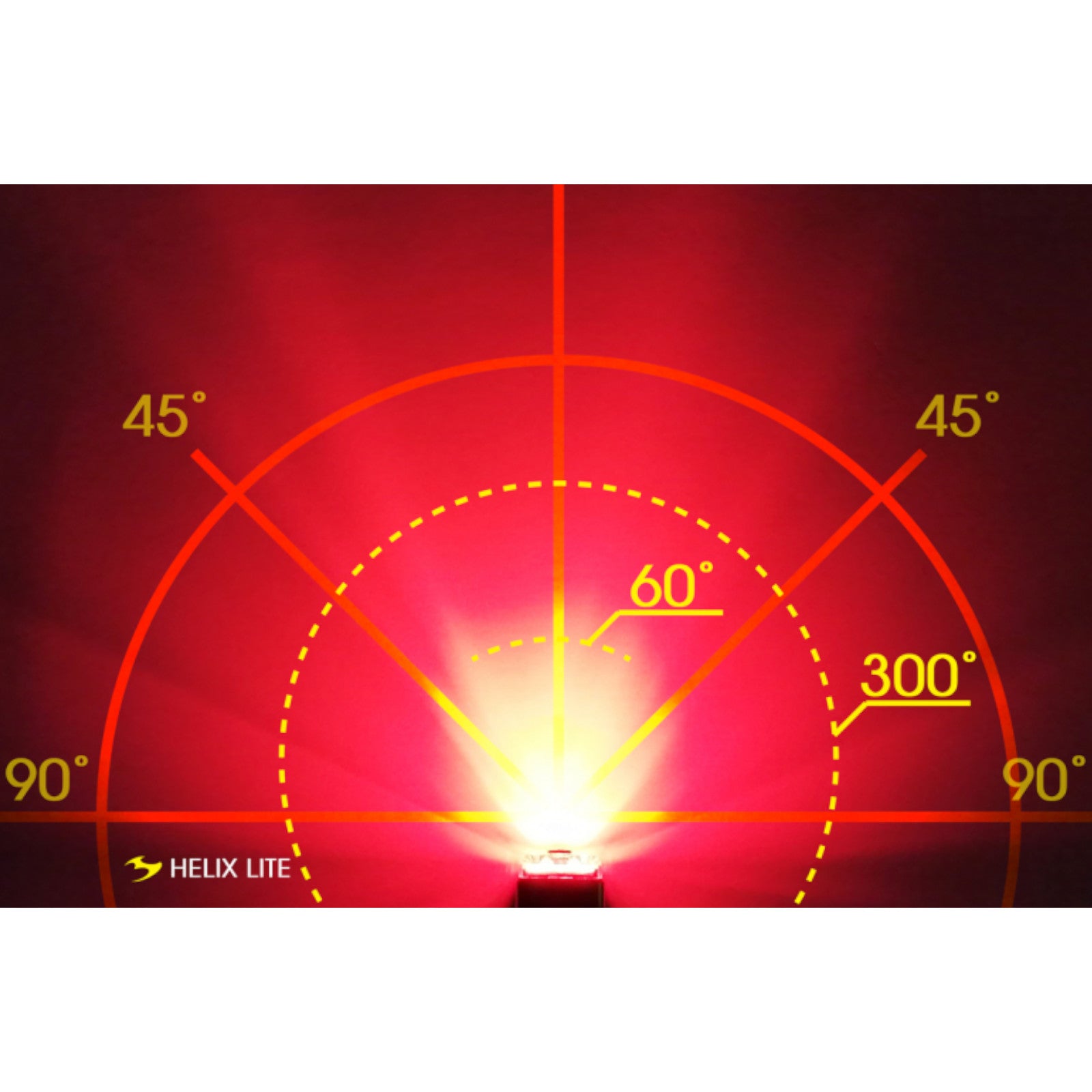 Moon Helix Lite 100 Lumen Rechargeable Rear Bike Light Alternate 1