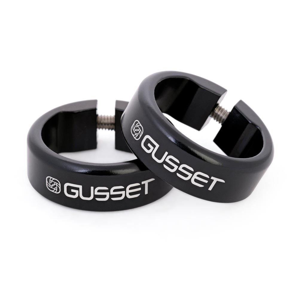 Gusset Lock Clamps - Black Bike Handlebar Grip Spare Part