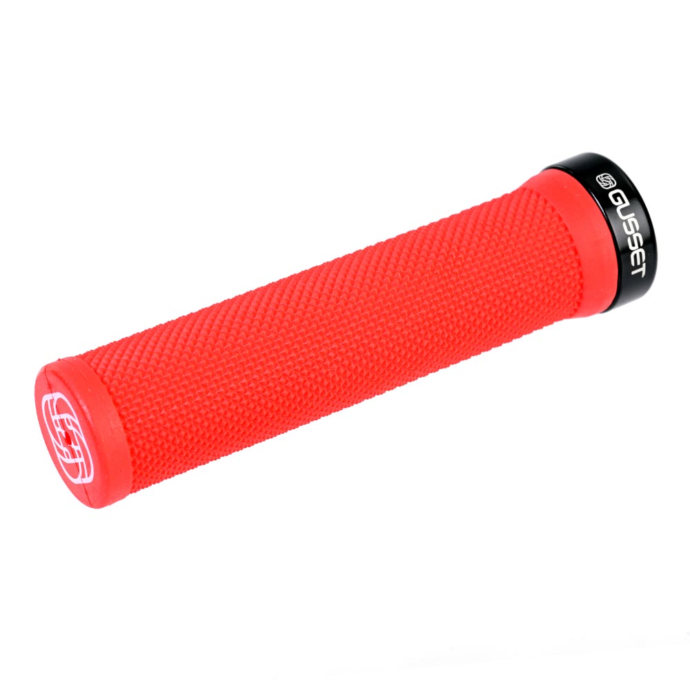 Gusset Single File Lock-On Bike Handlebar Grips