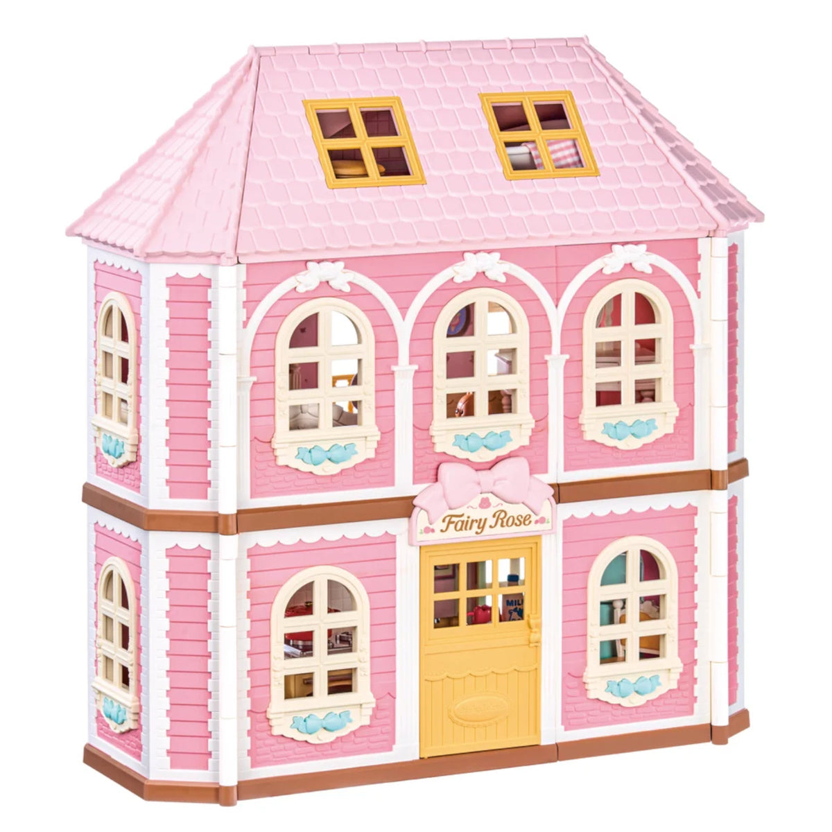 Rolife Fairy Rose Cottage Haley Island DIY Dollhouse Kit HH001 3D Puzzle Alternate 11