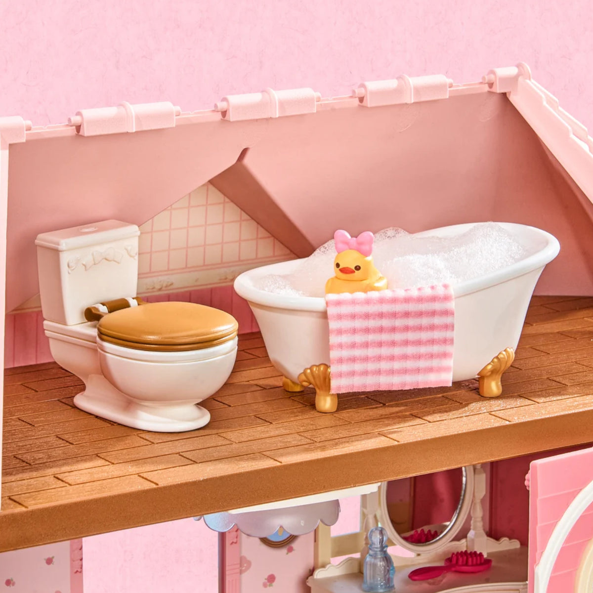 Rolife Fairy Rose Cottage Haley Island DIY Dollhouse Kit HH001 3D Puzzle Alternate 5