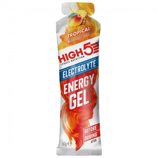 High5 Energy Gel Electrolyte Tropical Replenish Lost Minerals Single Sachet