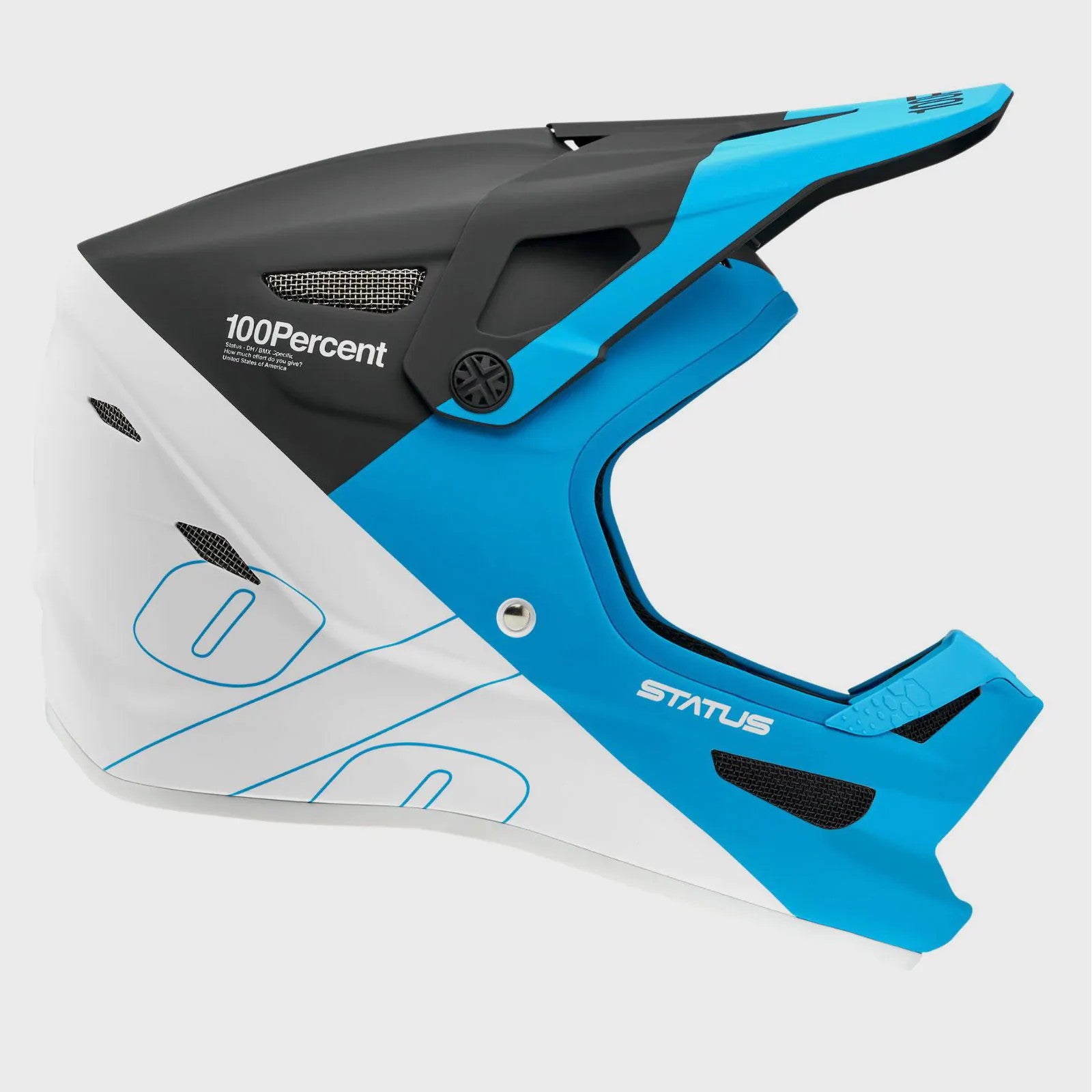 1 Status Youth Medium Kid's Full Face Cycling Helmet Alternate 1