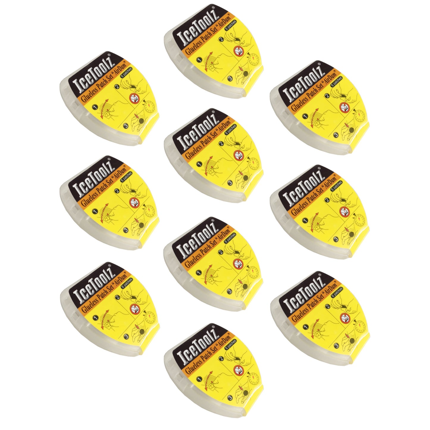 Kit de réparation sans colle IceToolz AirDam Kit de réparation de crevaison