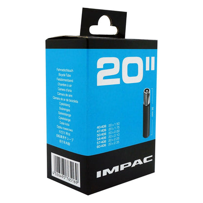 Impac AV20 20 x 1.50/2.35 (040/169) 20 Inch Schrader Valve Bike Inner Tube Alternate 2
