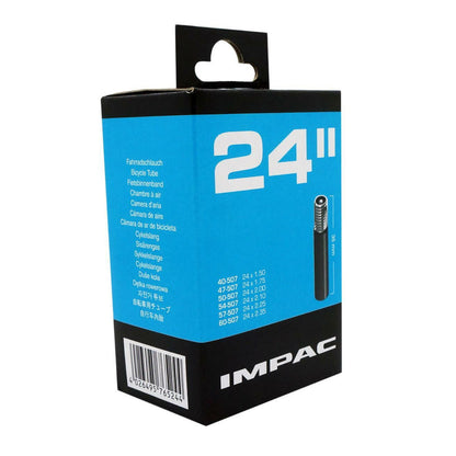 Impac AV24 24 x 1.50/2.35 (244/050) 24 Inch Schrader Valve Bike Inner Tube